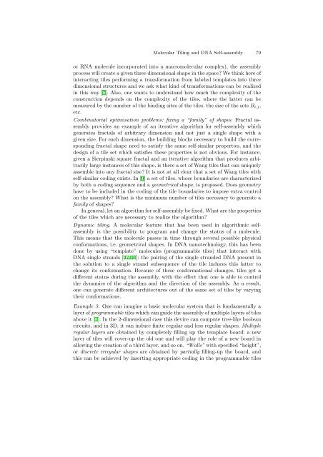 LNCS 2950 - Aspects of Molecular Computing (Frontmatter Pages)