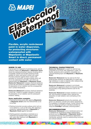 Elastocolor Waterproof Elastocolor Waterproof - Plaadipunkt