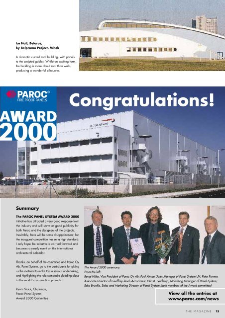 paroc panel system magazine