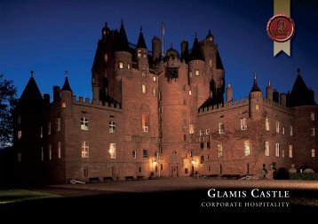 Download our Corporate Hospitality Brochure. - Glamis Castle