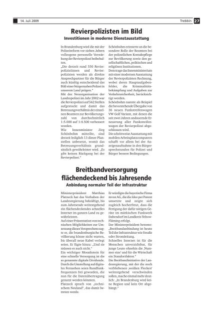 AMTSBLATT August 2009 - IOS –Projekt an der Goetheoberschule ...