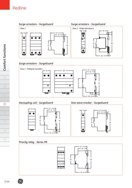 Comfort Functions - GE Industrial Solutions