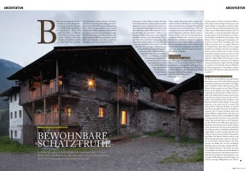 BewohnBare Schatztruhe - Architekturstiftung Südtirol
