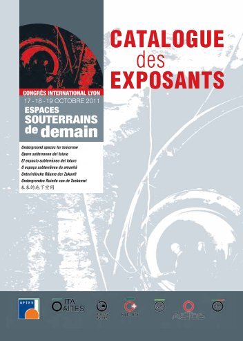 exposants catalogue - AFTES