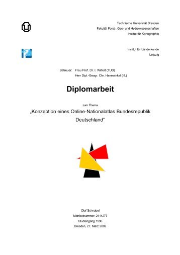 Diplomarbeit - Carto:net