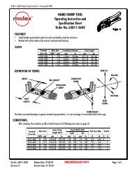 63811-3600 Spec Sheet