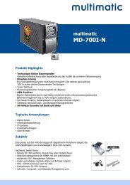 MD-700I-N - multimatic