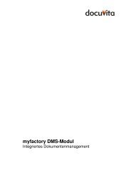 myfactory DMS-Modul