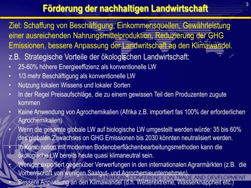 Ulrich Hoffmann, UNCTAD - Naturland