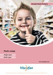 Plastic casings from Viscofan Ã¢ÂÂ unbeatable in safety!