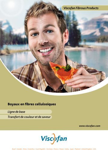 Les boyaux en fibres cellulosiques de Viscofan - Naturin