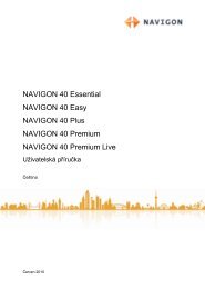 NAVIGON 40 Essential | 40 Easy | 40 Plus -  NAVIGON.com
