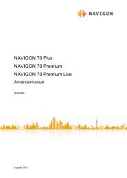 navigon plus 70 | premium 70 | premium 70 live - NAVIGON.com