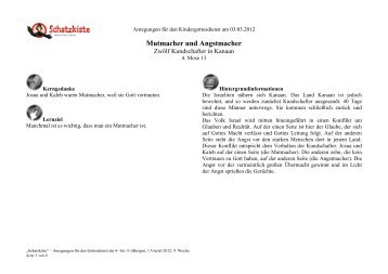 Mutmacher und Angstmacher - RPI