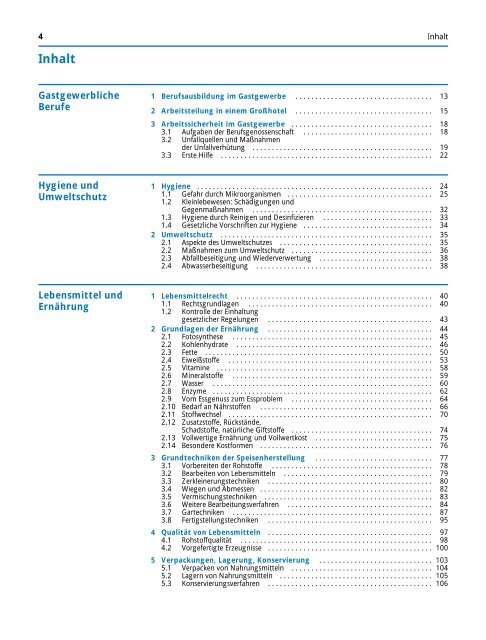 Gastgewerbliche Berufe - Christiani