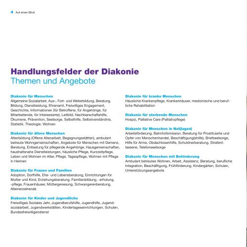 Selbstdarstellung: Diakonie (PDF, 1472 KB) - Diakonie Deutschland