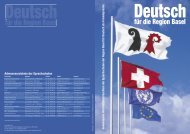 Deutsch für die Region Basel - Integration Basel