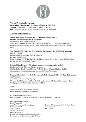 DGIM 2011_Pressemappe Vorab-PK 28.04.2011_digital final