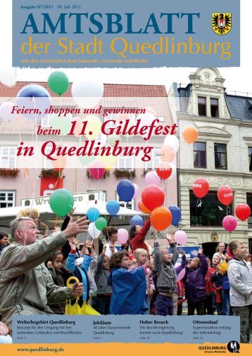 amtsblatt - Quedlinburg