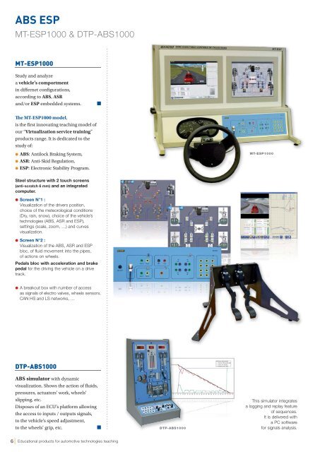 Educational Products for Automotive Technology ... - Exxotest