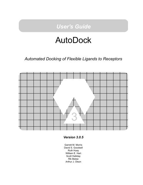 Level Three Autodock Appendices - AutoDock - The Scripps Research Institute
