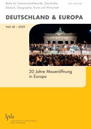 20 Jahre Maueröffnung in Europa - lehrerfortbildung ...