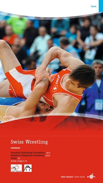 team guide - Swiss Olympic