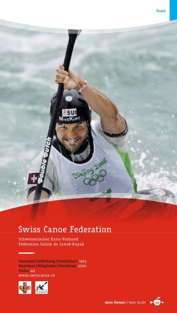 team guide - Swiss Olympic