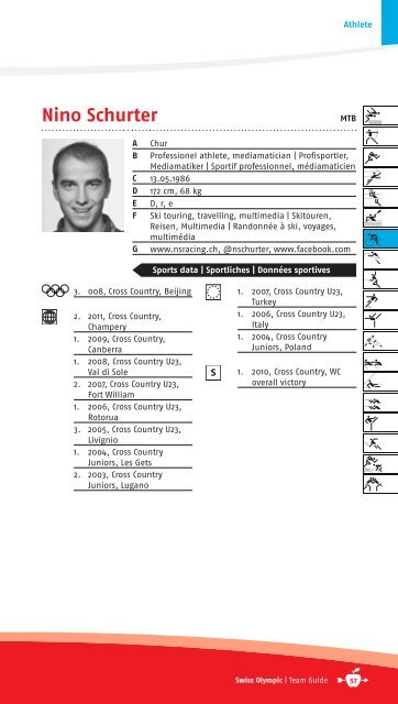 team guide - Swiss Olympic