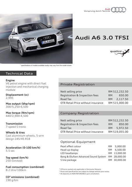 Audi A6 3.0 TFSI