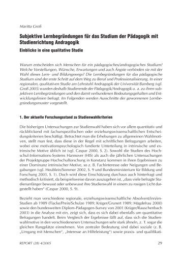 Volltext (PDF) - Deutsches Institut für Erwachsenenbildung