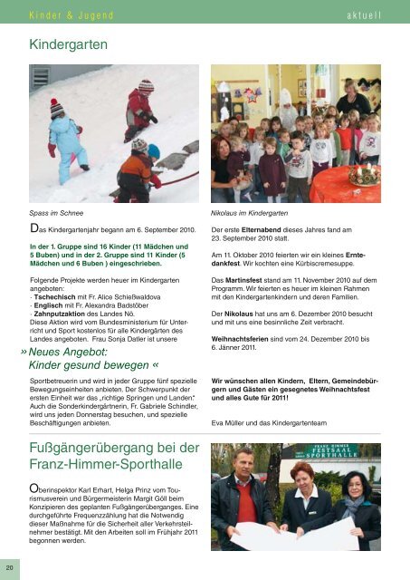 Gemeindezeitung - Gemeinde Moorbad Harbach