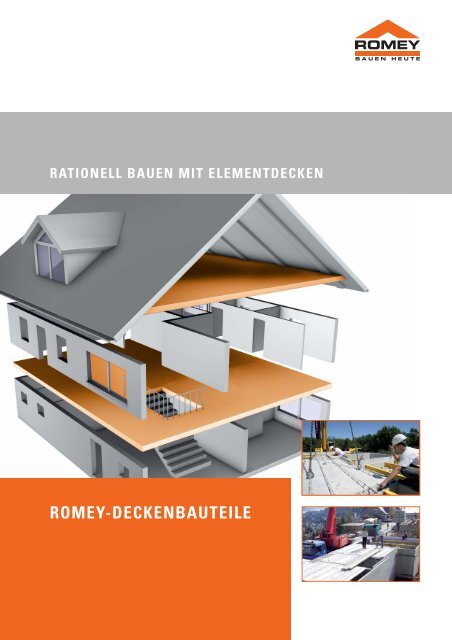 ROMEY-Elementdecken - Romey Baustoffwerke GmbH