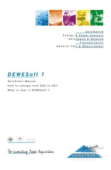 DEWESoft 7 - Dewetron