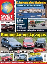 Rumunsko-český zápas - Svět motorů - Auto.cz