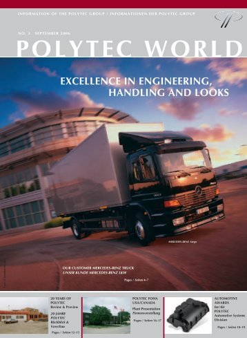 polytec world excellence in engineering, handling and looks