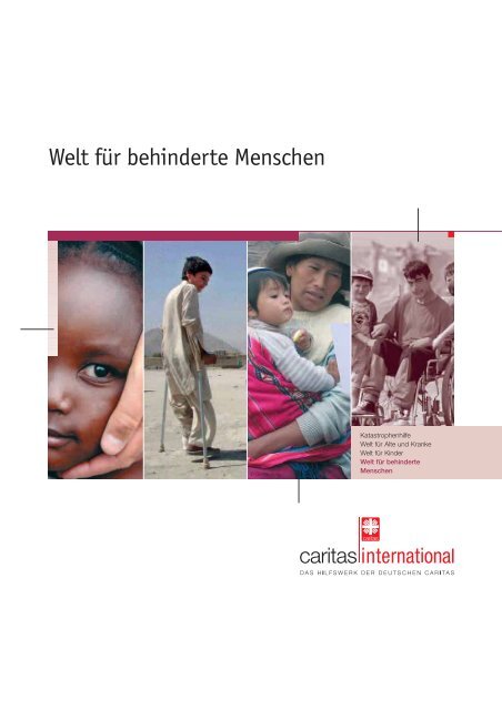 Welt für behinderte Menschen - Caritas international