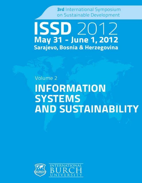 Third International Symposium on Sustainable Development (ISSD'12
