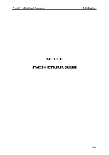 kapitel ii stadien mittlerer grösse - Fachbereich Stadt- und ...