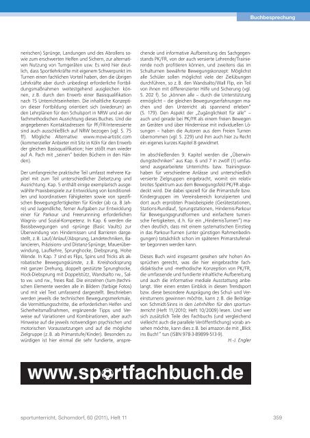 sportunter- richt - Hofmann Verlag