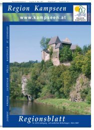 Regionsblatt Nr. 43 März 2007 - Region Kampseen