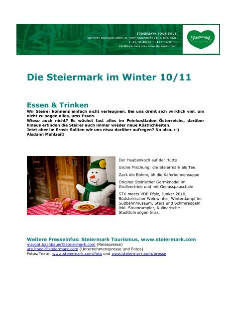 3 Essen & Trinken - Presse - Steiermark