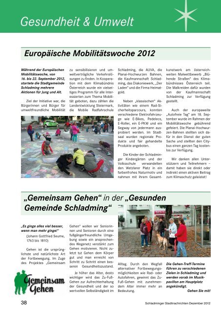 Ausgabe Dezember 2012 - Schladming