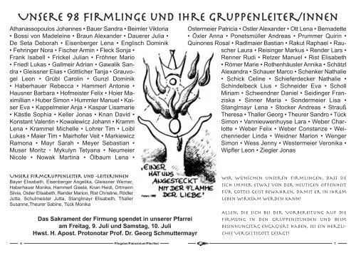 Kompass Ausgabe 3 / Pfingsten, Patrozinium, Pfarrfest, Mai 2010
