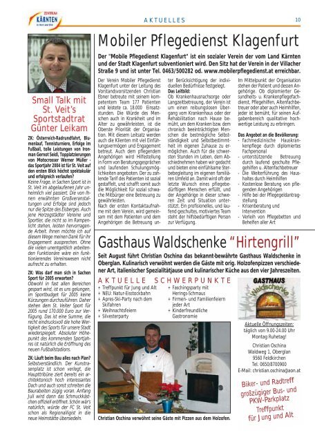 Ausgabe 12.2004 (PDF-Format, ca. 1,2 MB - Zentrum Kärnten in ...