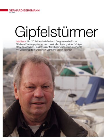 Gipfelstürmer - yachtrevue 2/2011 - Offshore-Boote.at