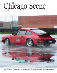 09 June Scene Cover - Porsche Club of America - Chicago Region