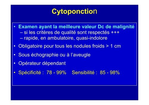 Conduite du diagnostic devant un goitre