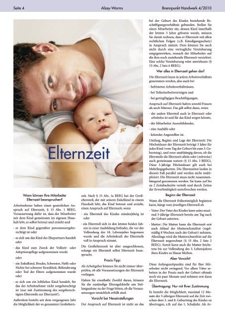 Elternzeit - Designergruppe