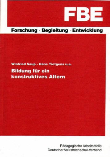 Forschung . Begleitung . Entwicklung - Deutsches Institut für ...